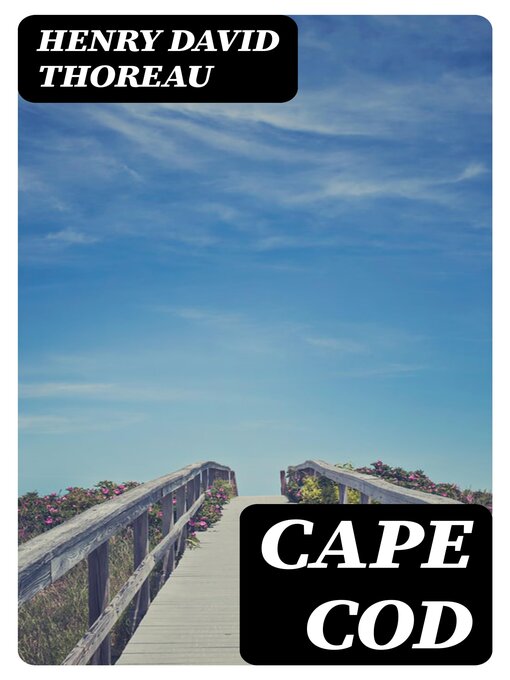 Title details for Cape Cod by Henry David Thoreau - Available